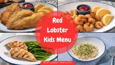 Red Lobster Kids Menu