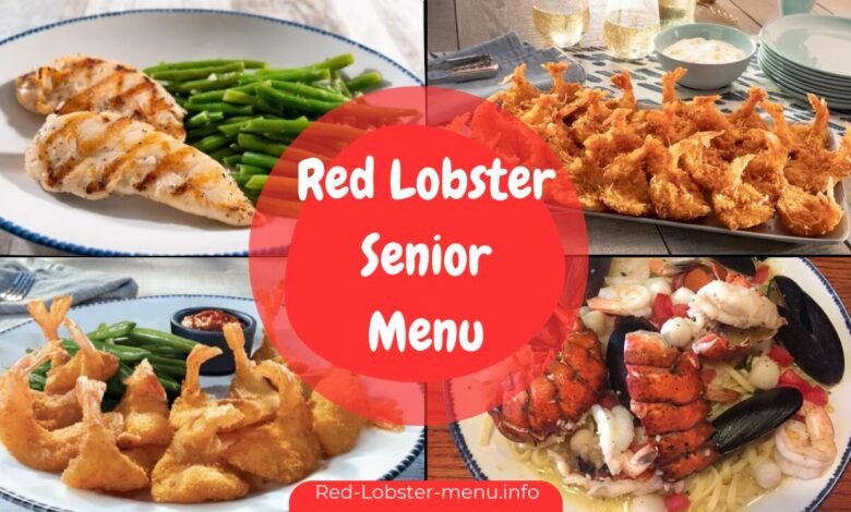 Red Lobster Senior Menu