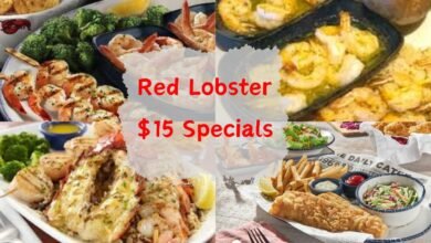 Red Lobster $15 Specials